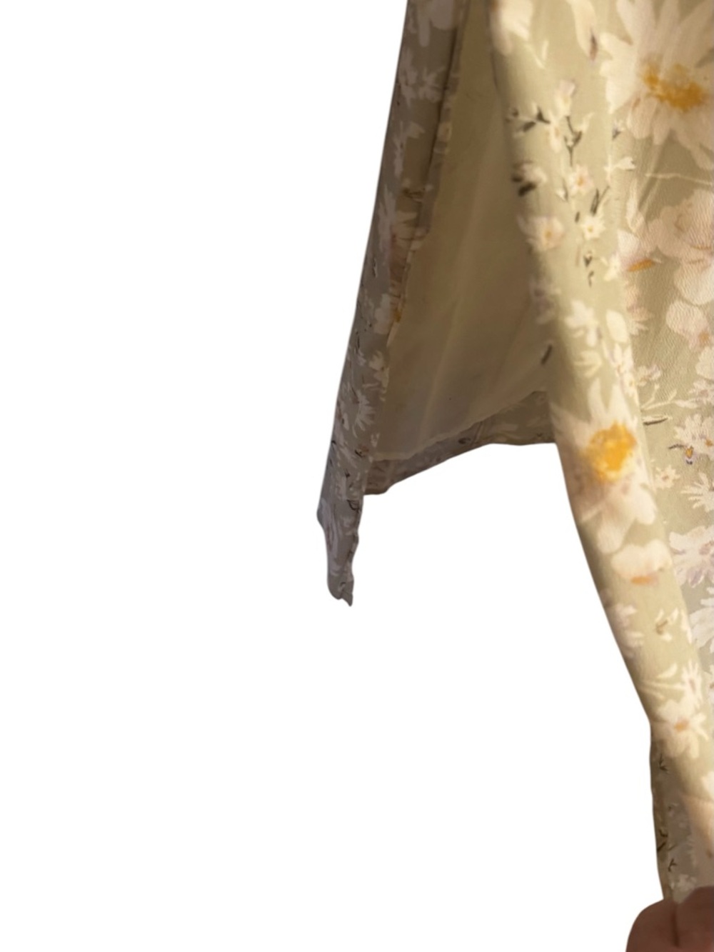 NWT American Eagle Outfitters Light Sage Green Floral  Dress XSMALL   #CL - Picture 3 of 11